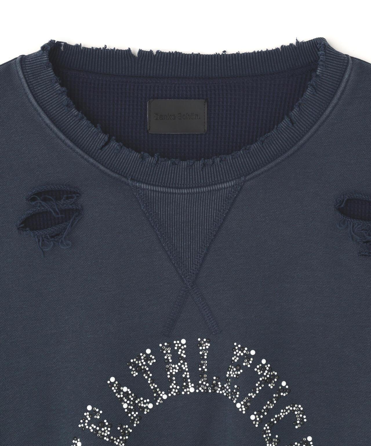 DankeSchon/ダンケシェーン/SULFER CHEMICAL SWEAT CREWNECK 衛衣