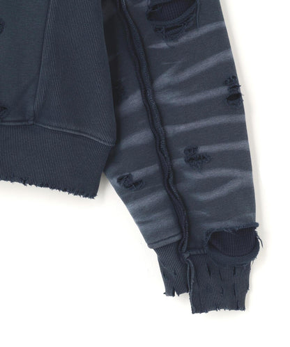 DankeSchon/ダンケシェーン/SULFER CHEMICAL SWEAT CREWNECK 衛衣