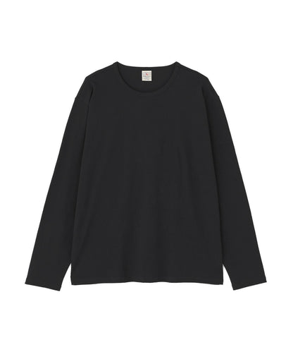 DAILY/デイリー BIG SIZE RIB L/S CREW NECK T-SHIRT