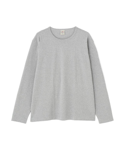 DAILY/デイリー BIG SIZE RIB L/S CREW NECK T-SHIRT