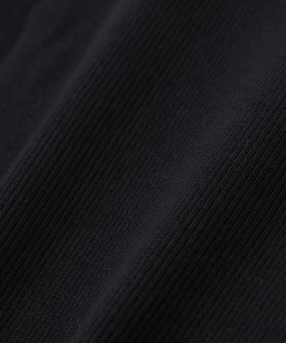 DAILY/デイリー BIG SIZE RIB S/S CREW NECK T-SHIRT