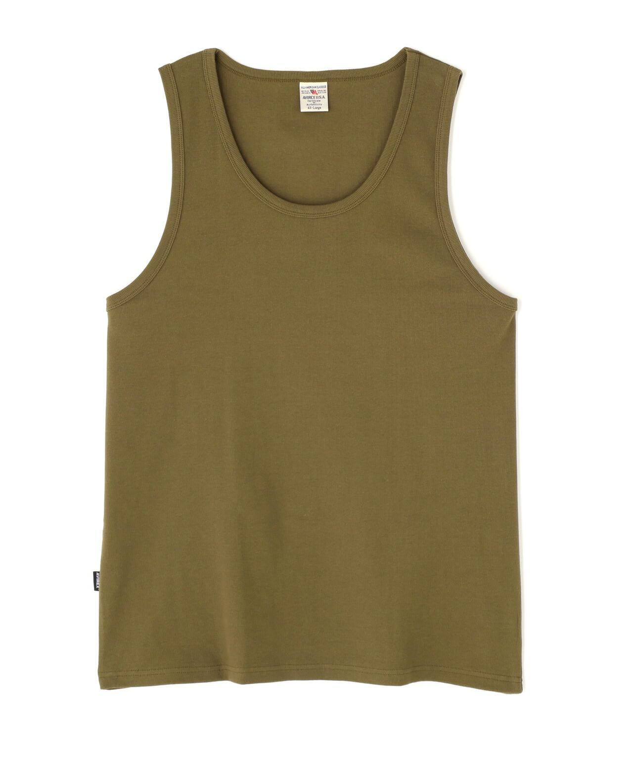 DAILY/デイリー BIG SIZE RIB TANK TOP