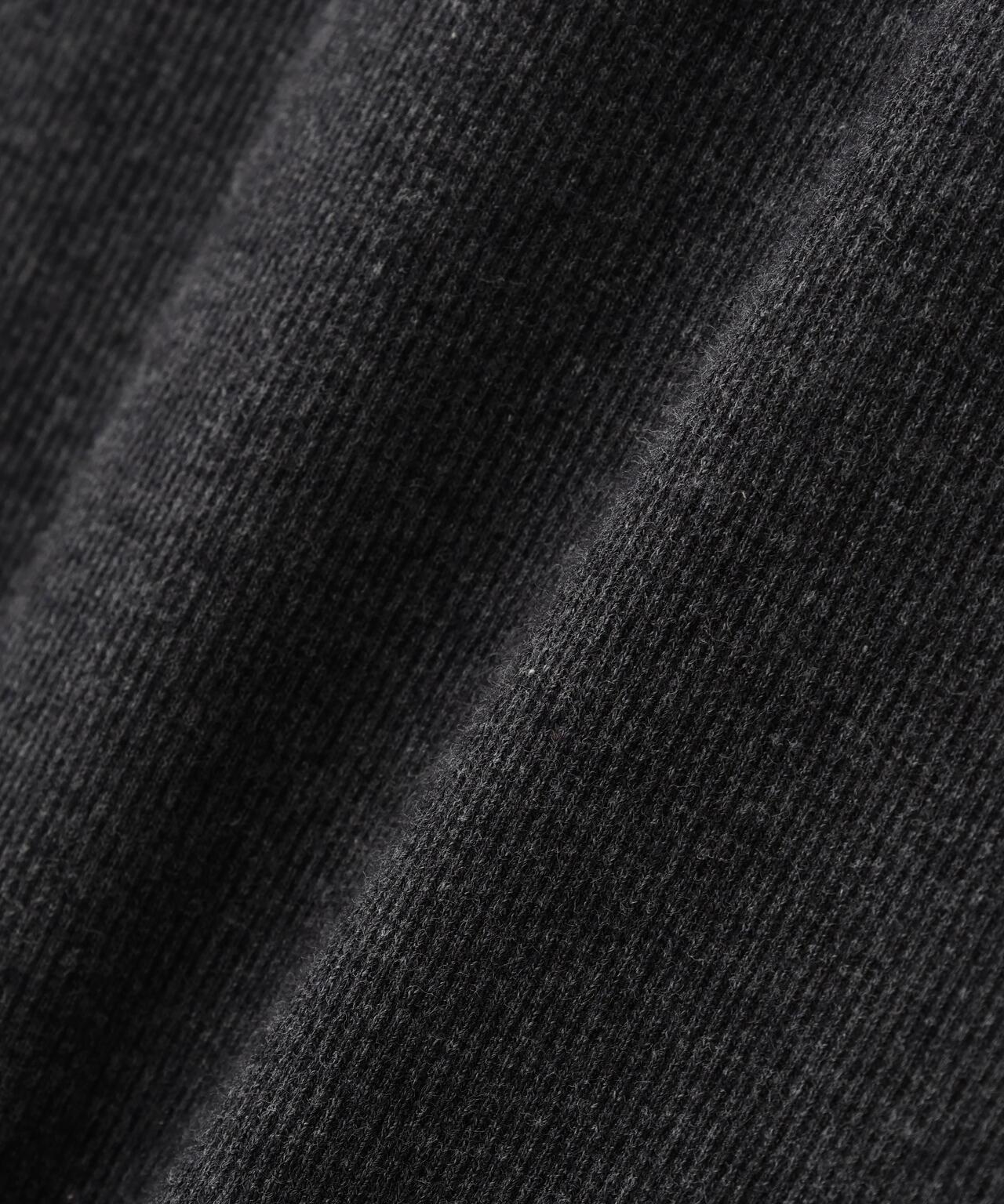 DAILY/デイリー BIG SIZE RIB L/S CREW NECK T-SHIRT