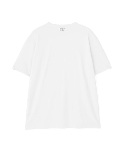 DAILY/デイリー BIG SIZE RIB S/S CREW NECK T-SHIRT