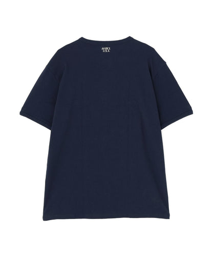 DAILY/デイリー BIG SIZE RIB S/S HENLEY NECK T-SHIRT