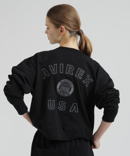 《WOMAN》SIGNATURE VARSITY LOGO 衛衣