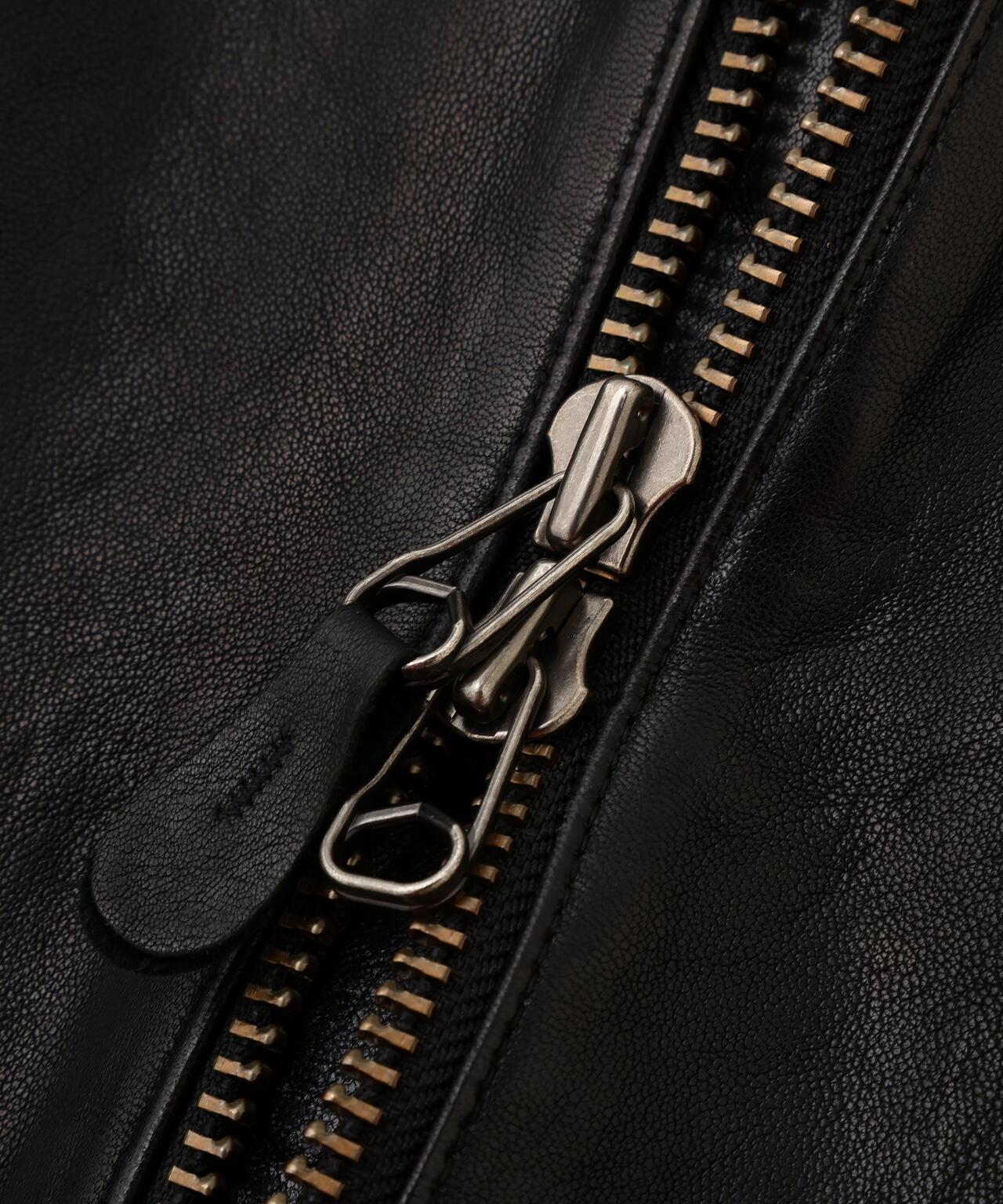 WOMAN SINGLE RIDERS LEATHER JACKET