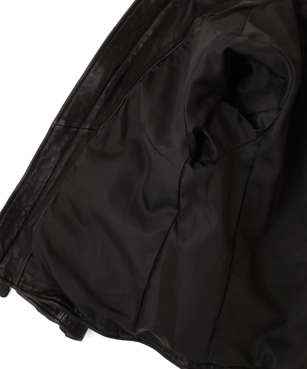 WOMAN SINGLE RIDERS LEATHER JACKET