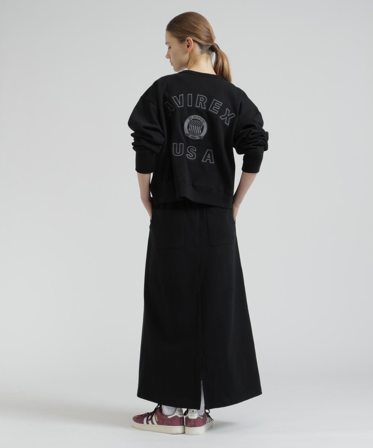 《WOMAN》SIGNATURE VARSITY LOGO 衛衣
