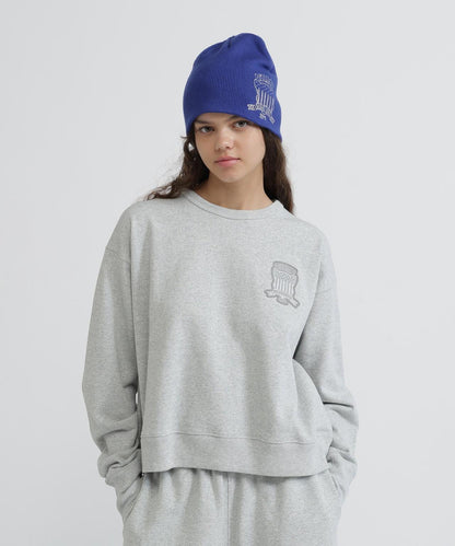 《WOMAN》SIGNATURE VARSITY LOGO 衛衣