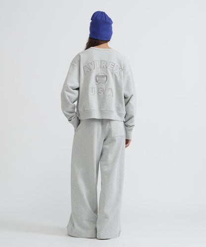 《WOMAN》SIGNATURE VARSITY LOGO 衛衣