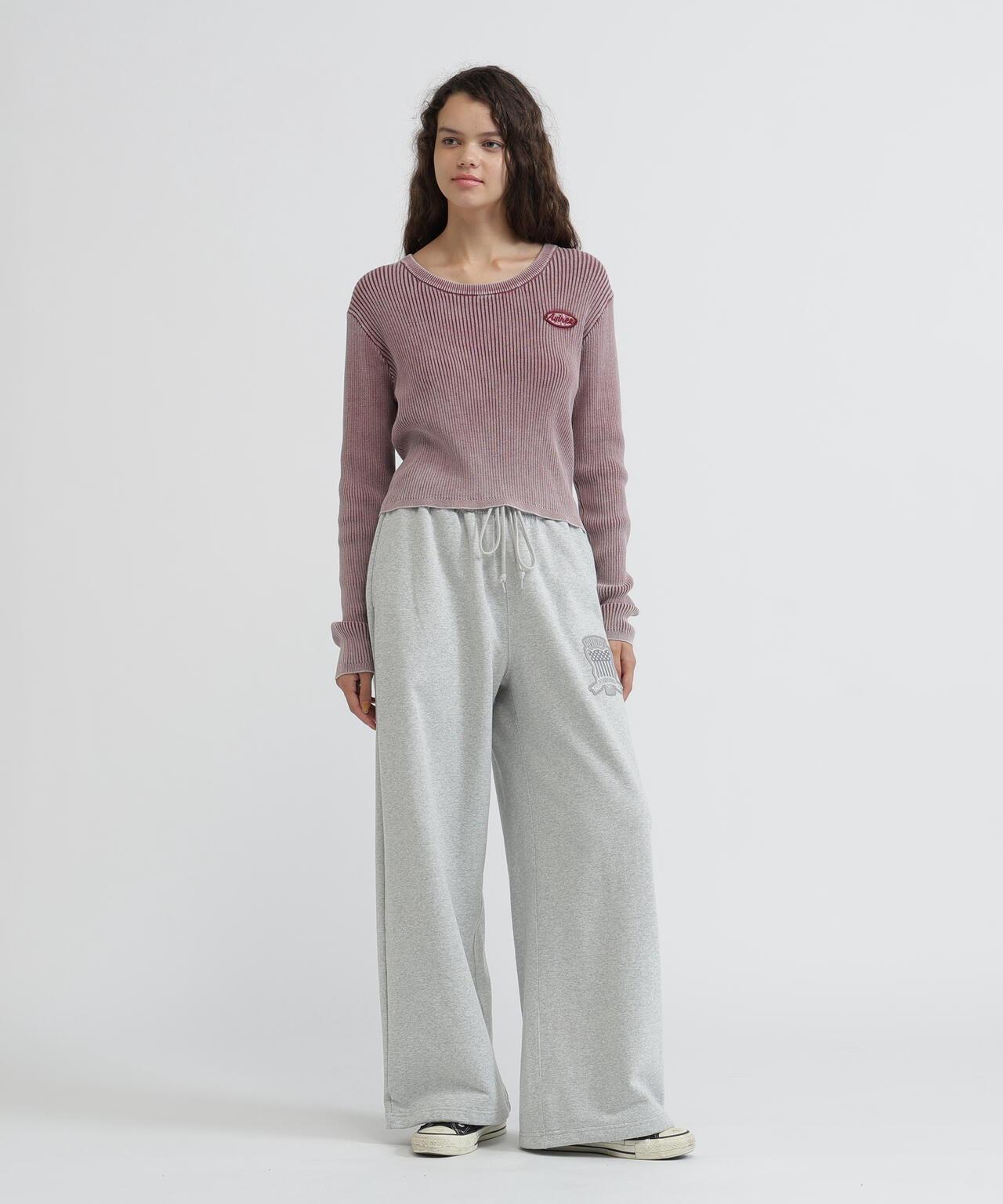 SIGNATURE VARSITY LOGO SWEAT PANTS 女款