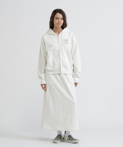 WOMAN SIGNATURE VARSITY LOGO ZIP PARKA