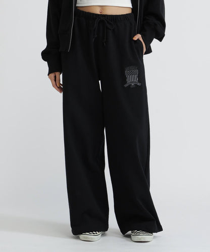 SIGNATURE VARSITY LOGO SWEAT PANTS 女款