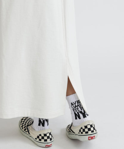 SIGNATURE VARSITY LOGO 衛衣半身裙