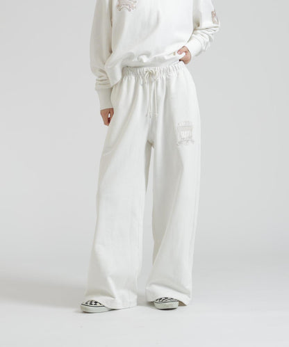SIGNATURE VARSITY LOGO SWEAT PANTS 女款