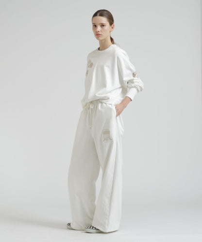 SIGNATURE VARSITY LOGO SWEAT PANTS 女款