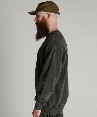 CREW SWEAT LEATHER JACKET MAKES A MAN 運動衫 皮革夾克