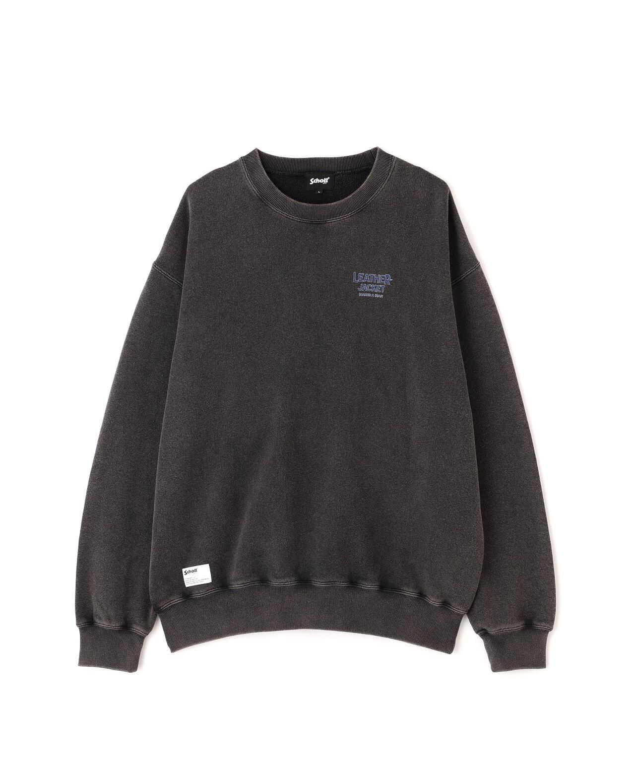 CREW SWEAT LEATHER JACKET MAKES A MAN 運動衫 皮革夾克