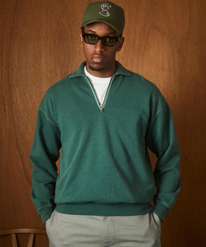 HALF ZIP SWEAT/半拉鍊衛衣