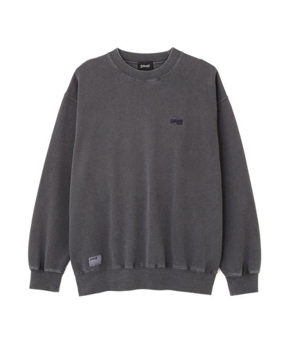 Schott N.Y.C. EMB. CREW SWEAT SQUARE 刺繡圓領衛衣