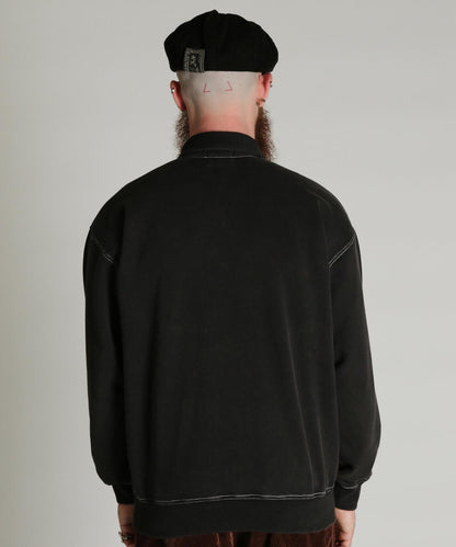 HALF ZIP SWEAT/半拉鍊衛衣