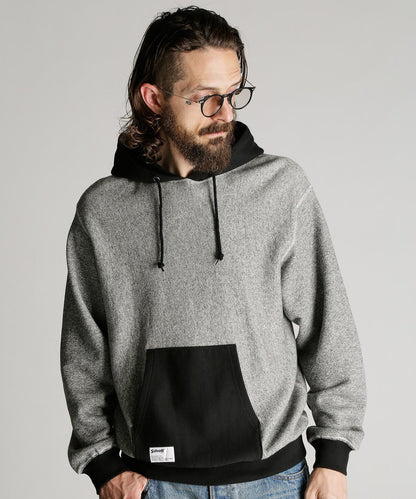 SALT AND PEPPER HOODED SWEAT 連帽衛衣