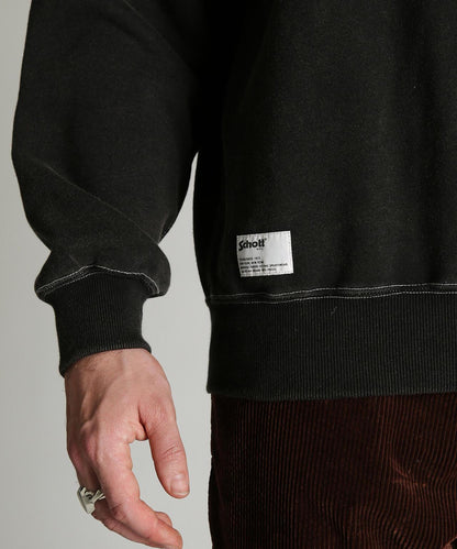 HALF ZIP SWEAT/半拉鍊衛衣