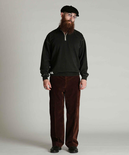 HALF ZIP SWEAT/半拉鍊衛衣