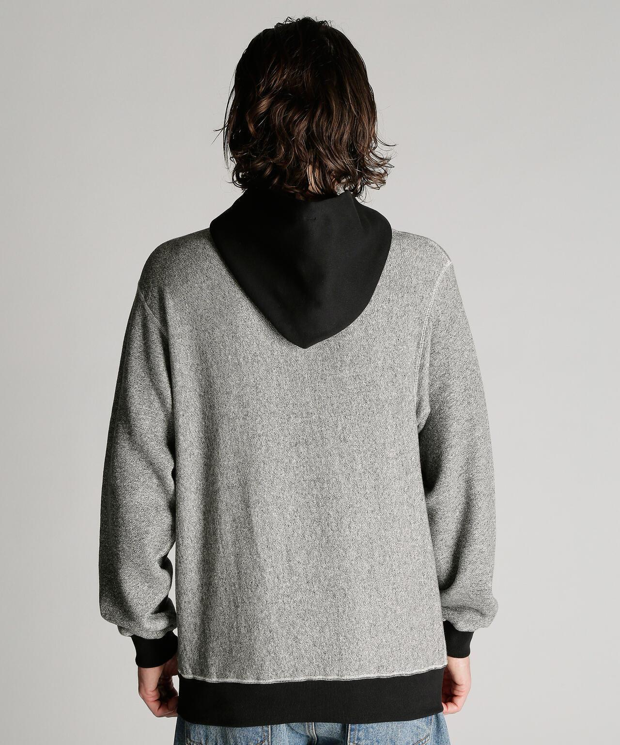 SALT AND PEPPER HOODED SWEAT 連帽衛衣