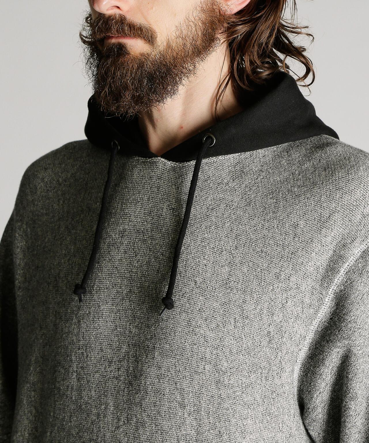 SALT AND PEPPER HOODED SWEAT 連帽衛衣