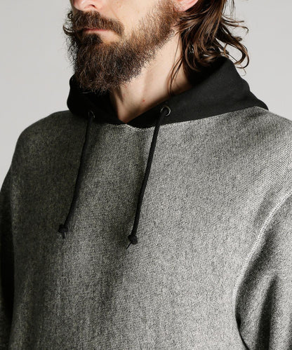 SALT AND PEPPER HOODED SWEAT 連帽衛衣