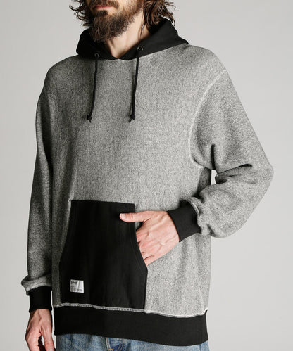 SALT AND PEPPER HOODED SWEAT 連帽衛衣