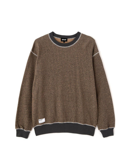 SALT AND PEPPER CREW SWEAT 鹽與胡椒套頭衛衣