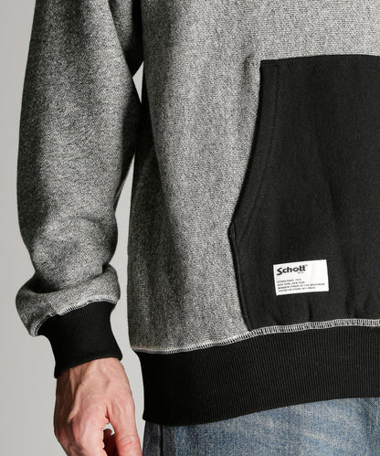 SALT AND PEPPER HOODED SWEAT 連帽衛衣