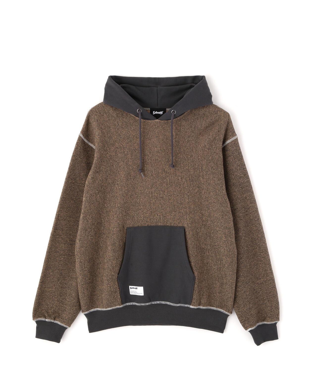 SALT AND PEPPER HOODED SWEAT 連帽衛衣
