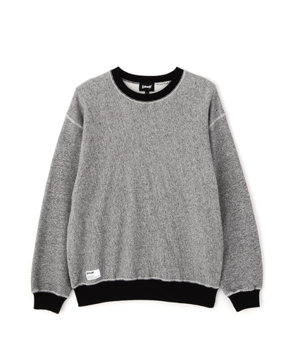 SALT AND PEPPER CREW SWEAT 鹽與胡椒套頭衛衣