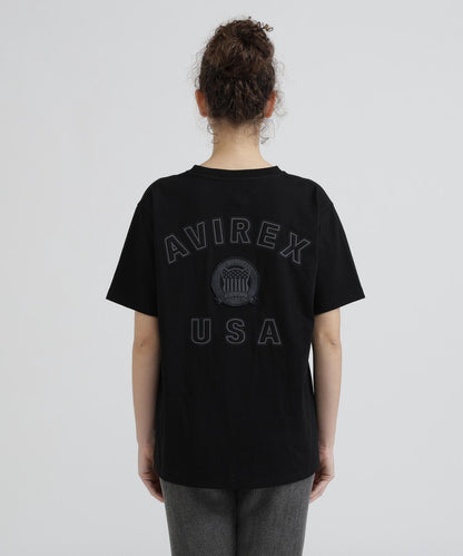 WOMAN SIGNATURE VARSITY LOGO T-SHIRT
