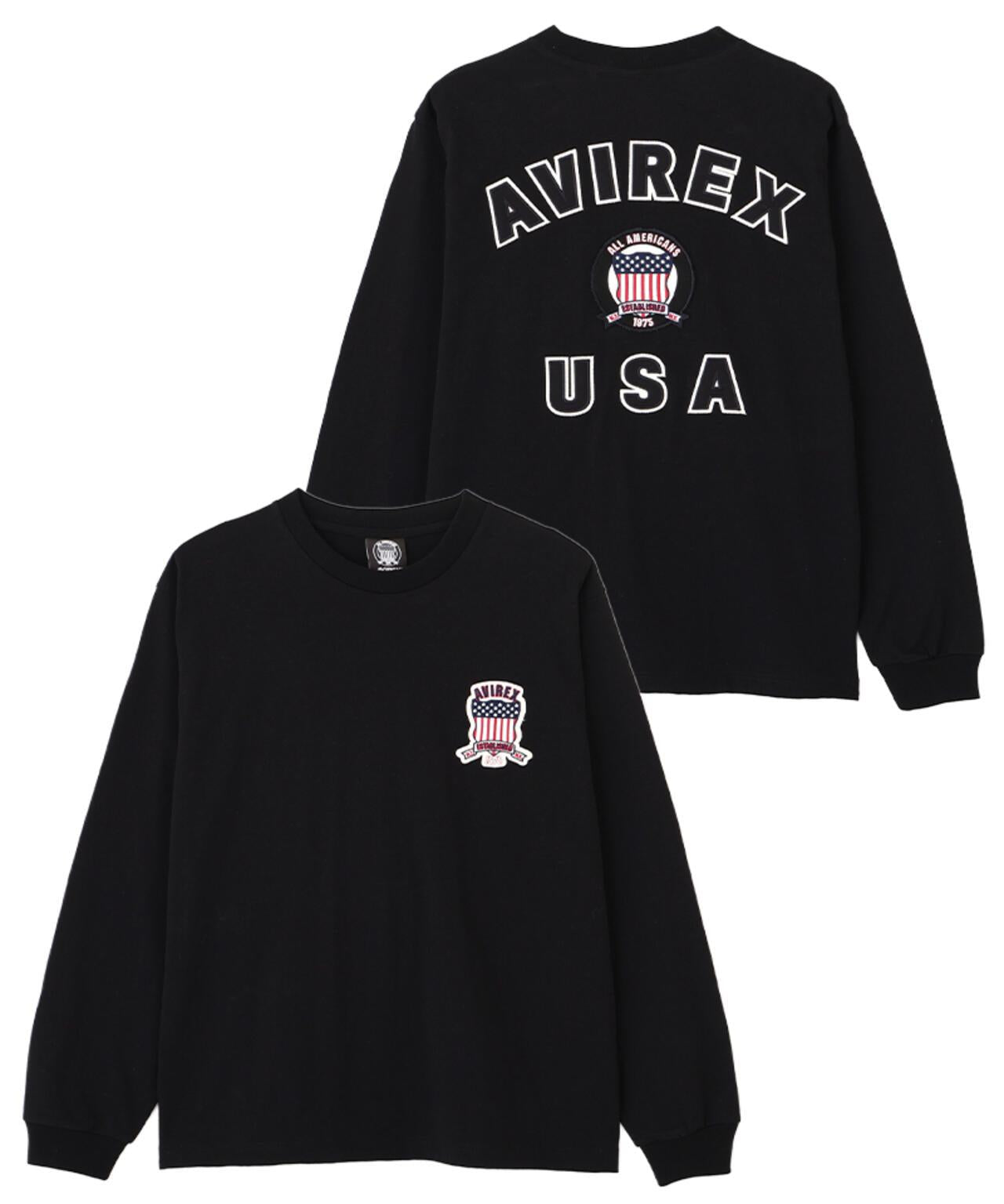 SIGNATURE VARSITY LOGO 長袖T恤