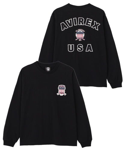SIGNATURE VARSITY LOGO 長袖T恤