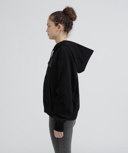 WOMAN SIGNATURE VARSITY LOGO ZIP PARKA
