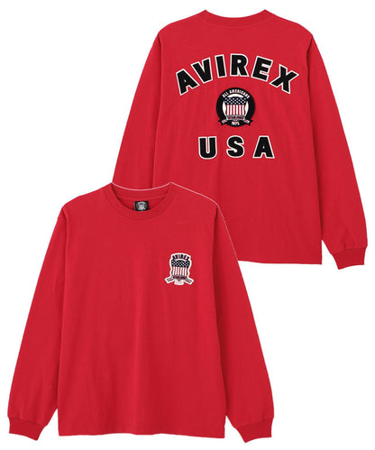 SIGNATURE VARSITY LOGO 長袖T恤