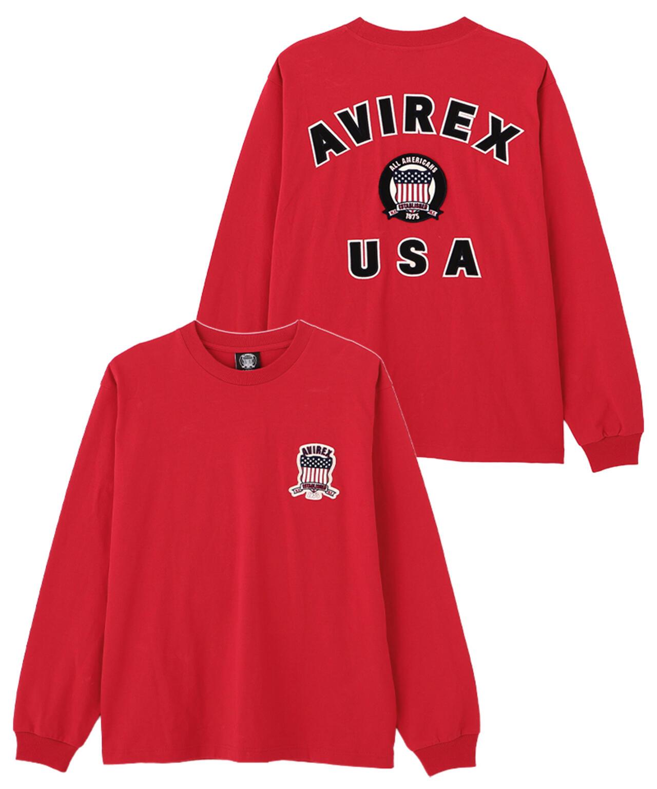 SIGNATURE VARSITY LOGO 長袖T恤