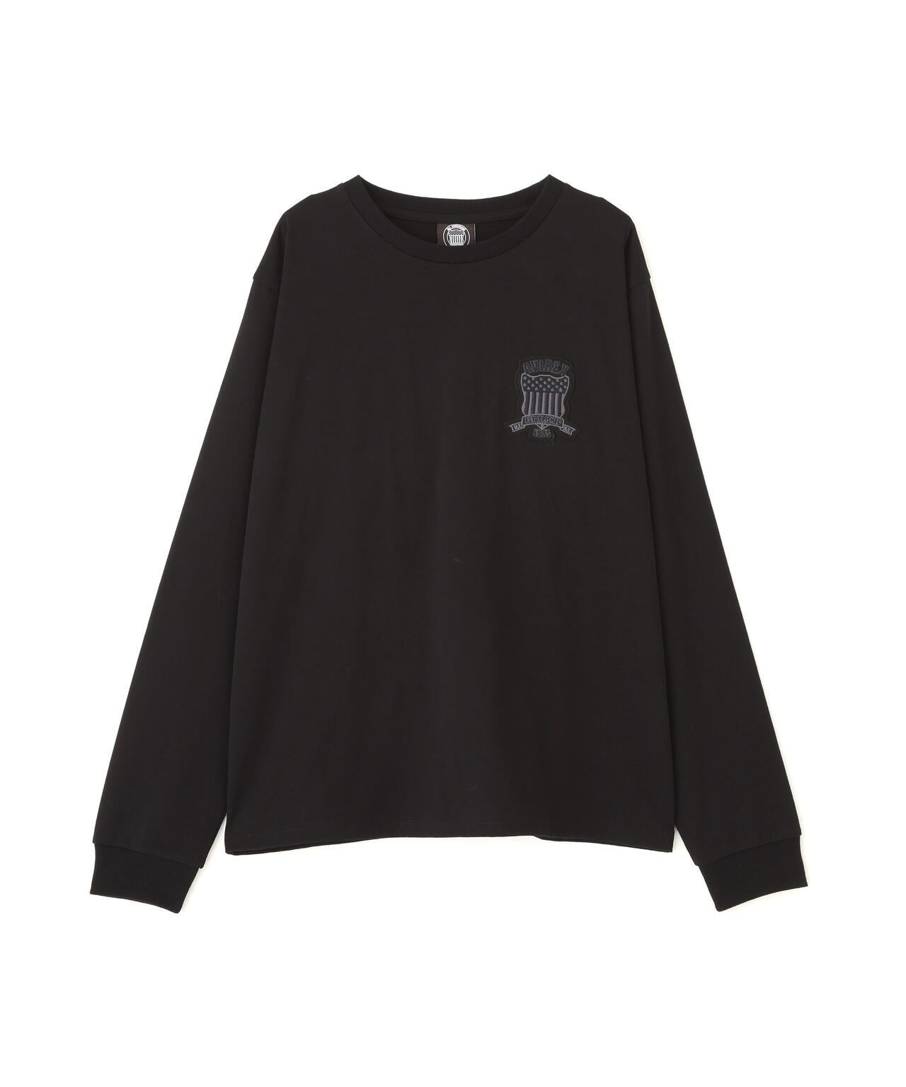 《WOMAN》L/S SIGNATURE VARSITY LOGO T-SHIRT