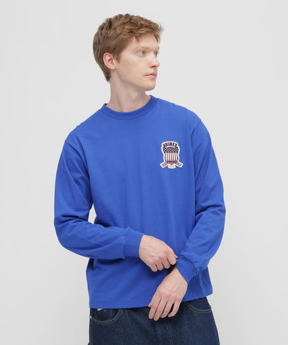 SIGNATURE VARSITY LOGO 長袖T恤