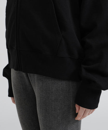 WOMAN SIGNATURE VARSITY LOGO ZIP PARKA