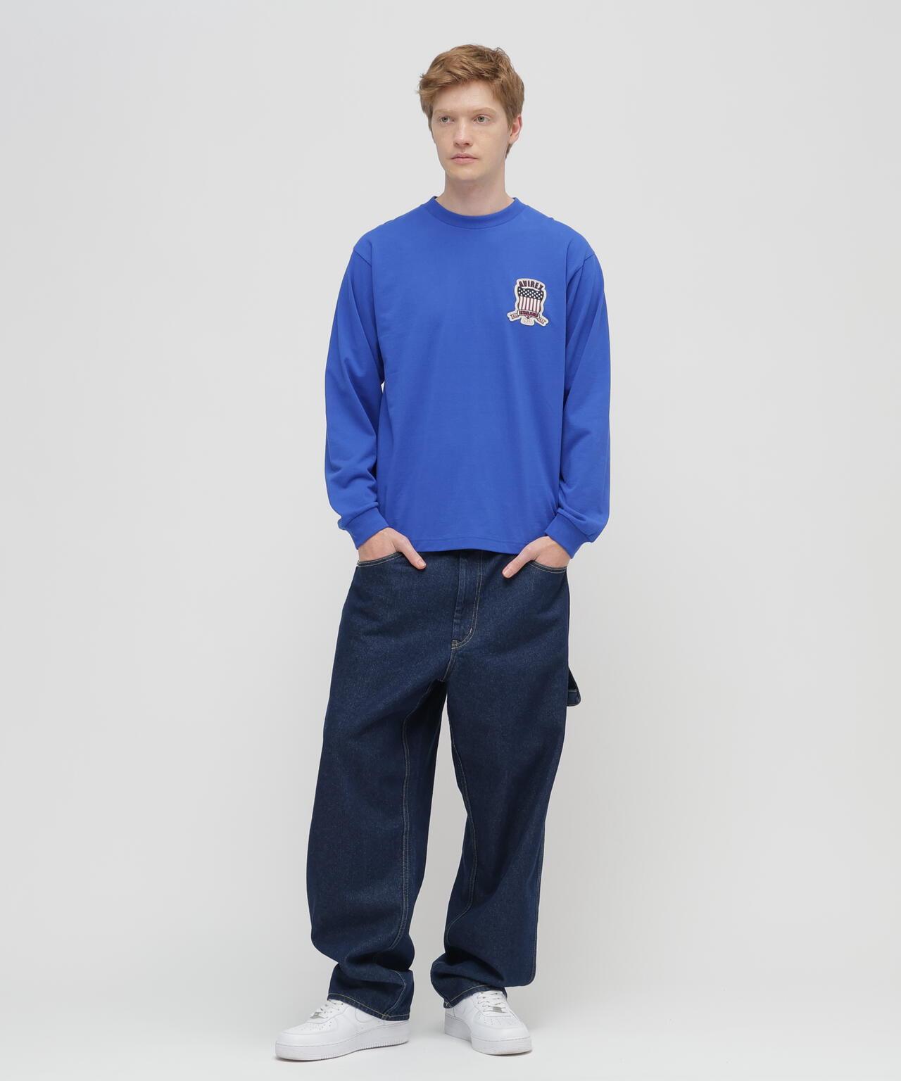SIGNATURE VARSITY LOGO 長袖T恤