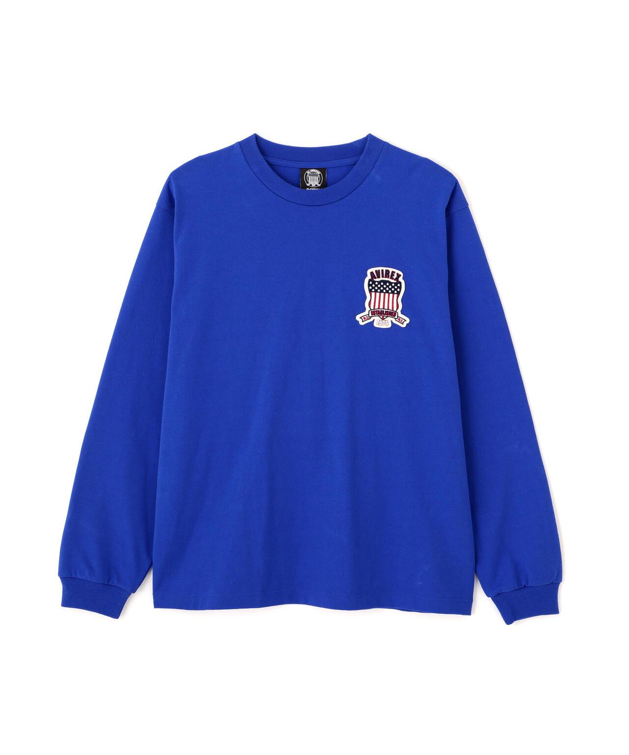 SIGNATURE VARSITY LOGO 長袖T恤