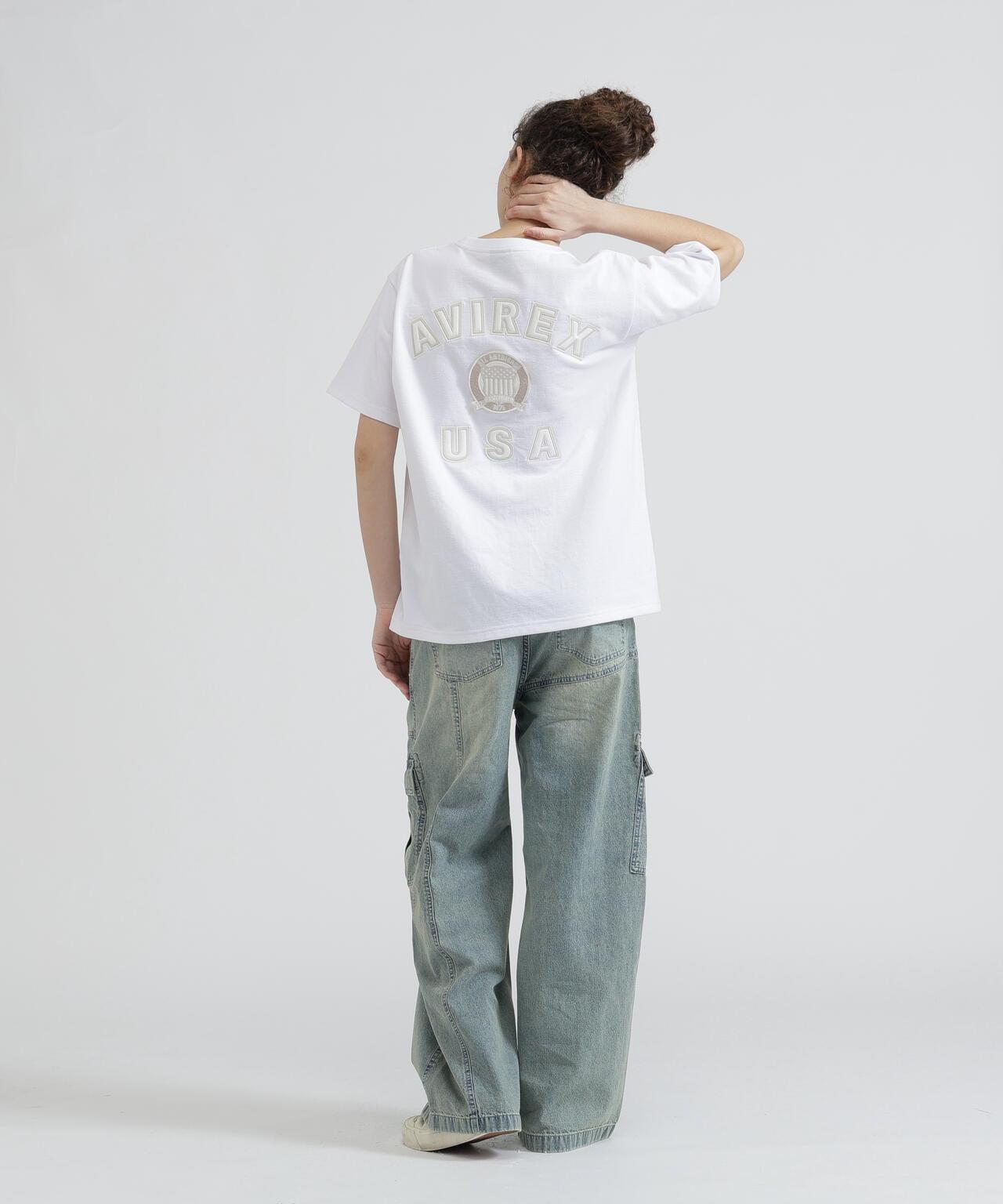 WOMAN SIGNATURE VARSITY LOGO T-SHIRT