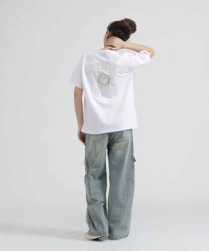 WOMAN SIGNATURE VARSITY LOGO T-SHIRT